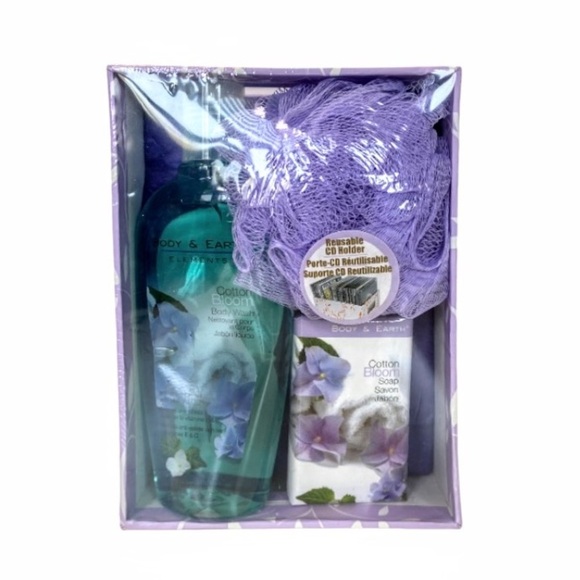 NIB Body & Earth Elements Cotton Bloom Set - Picture 2 of 6